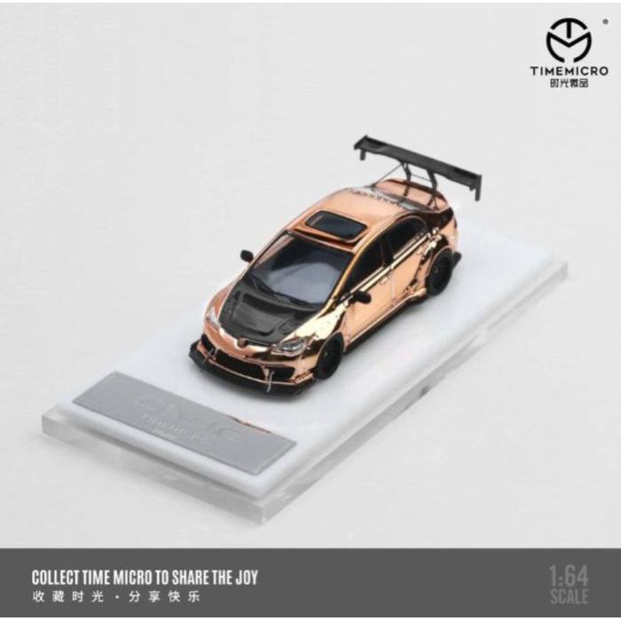 TIME MICRO 1/64 HONDA CIVIC ROSE GOLD BEST
