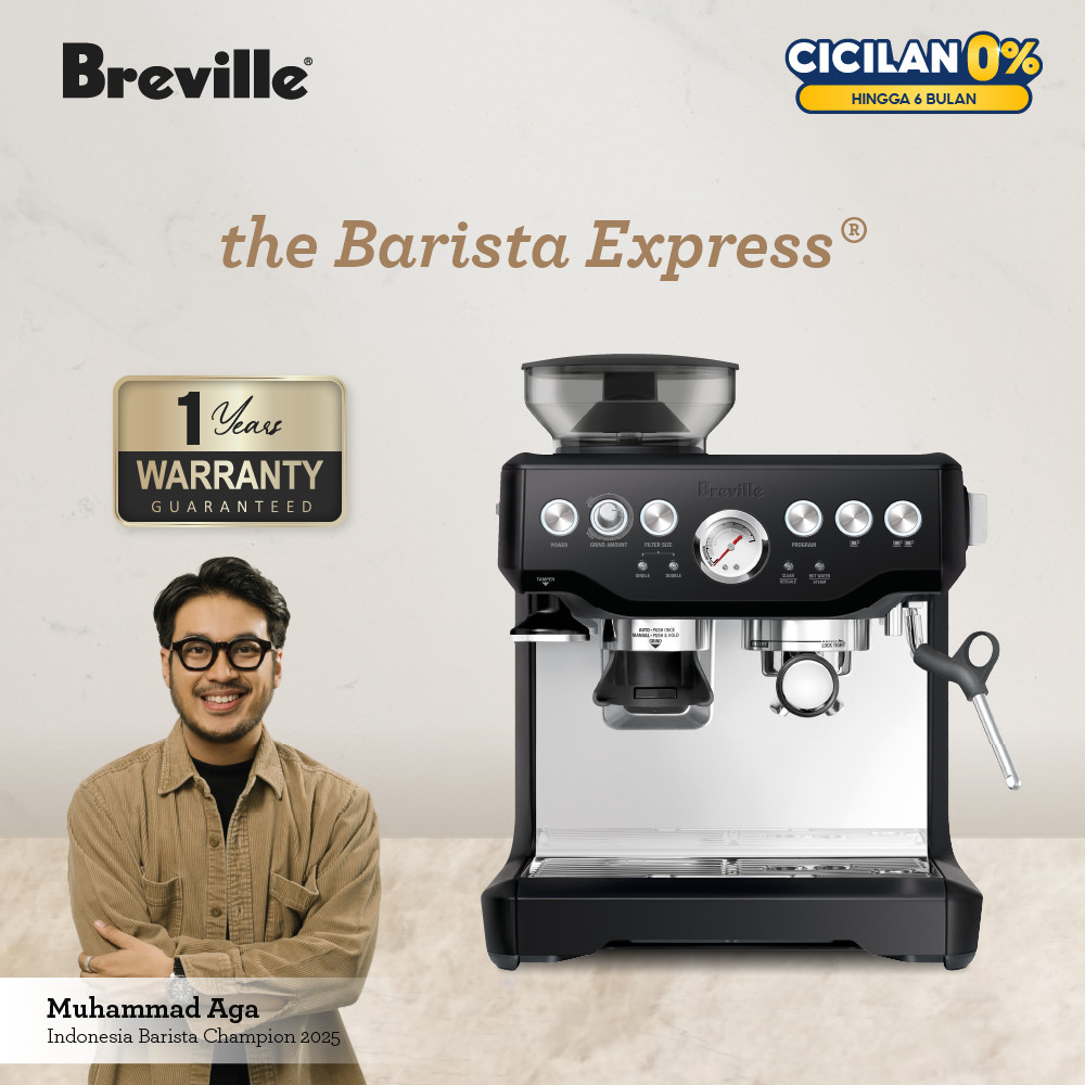 Breville the Barista Express - Mesin Kopi Espresso Otomatis