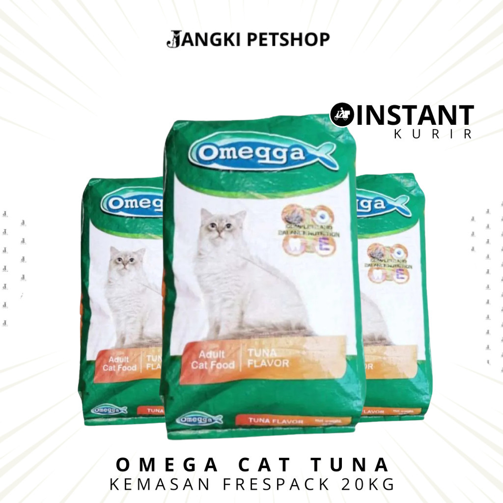 Omegga Cat Food 20 Kg | makanan kucing omega 20kg
