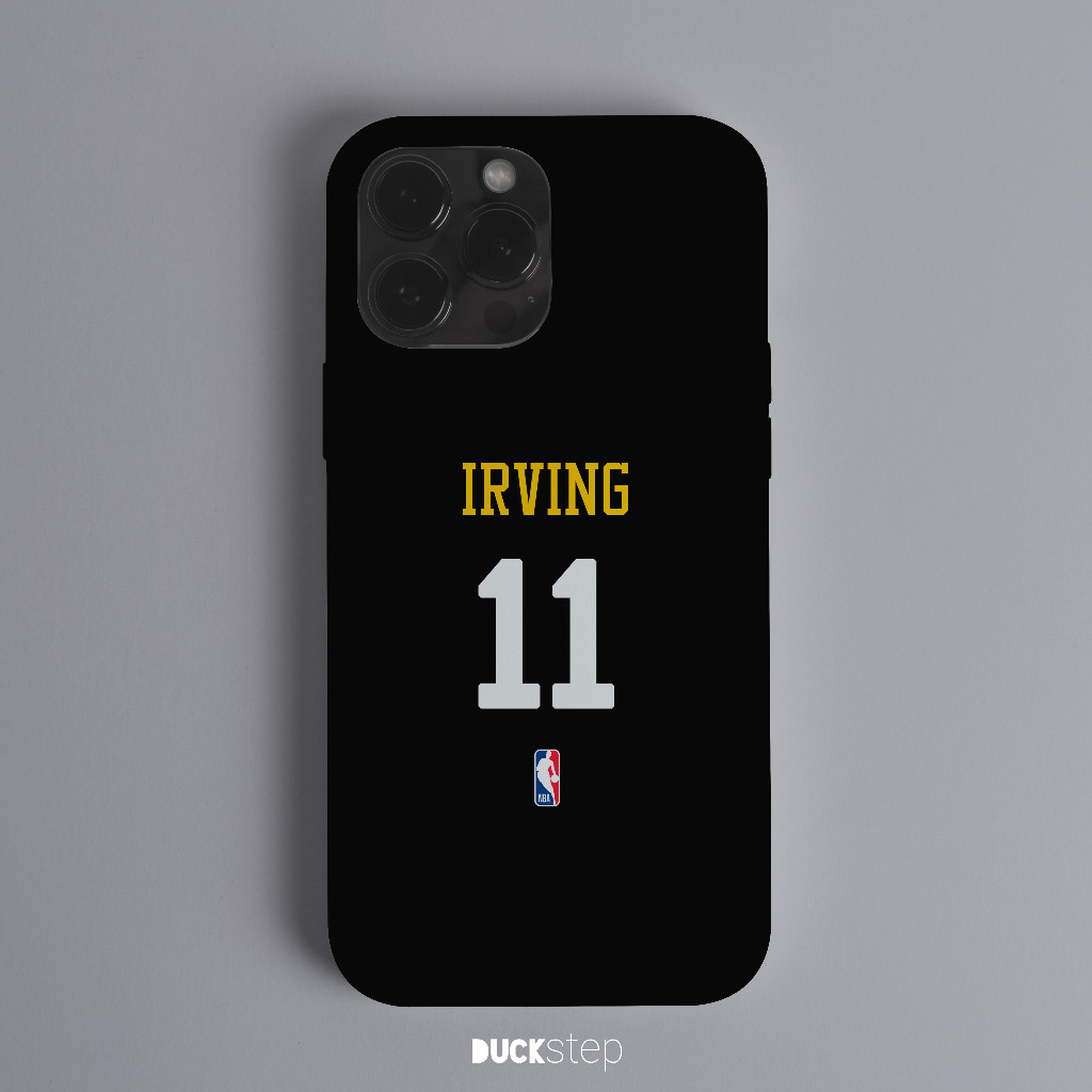 Duckstep Case NBA Brooklyn Nets Kyrie Irving Iphone Samsung Oppo Vivo Hardcase Softcase Glass Case P