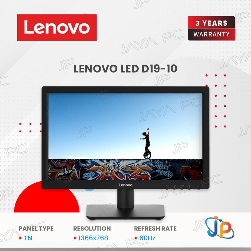 Monitor Lenovo LED D19-10 - 19" Inch