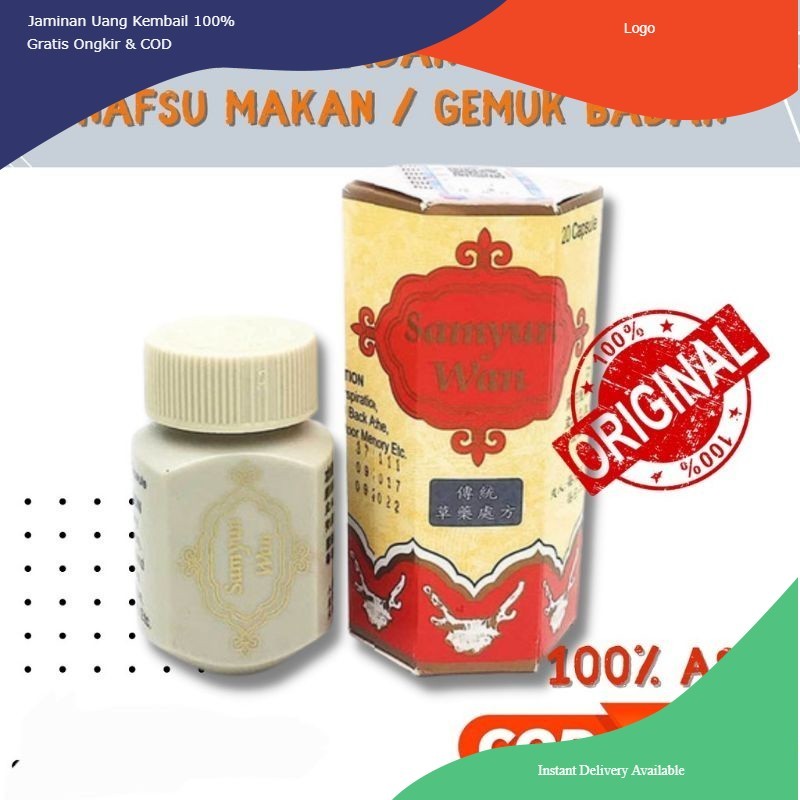 )))))hayunaapotek1((((( Samyunwan Pengemuk Badan / Sam Yu Wan Obat herbal pengemuk badan SAM YU WAN 