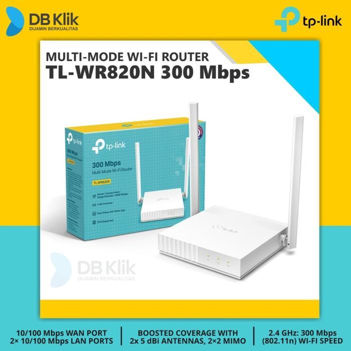NEXTCOMP Router TP-Link TL-WR820N 300Mbps - Wi-Fi Router TP Link TL WR820N - TL-WR820N