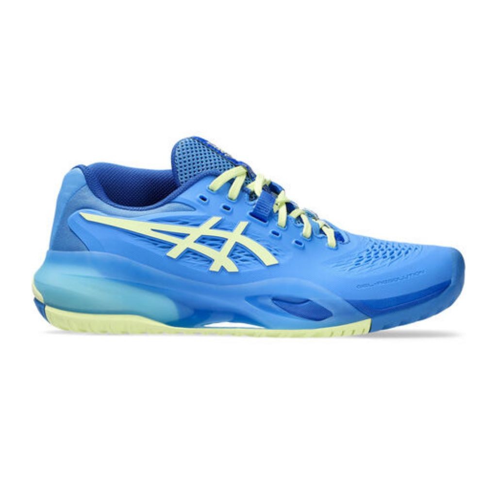 READY Sepatu Asics Tennis Resolution X Blue Premium Original BNIB