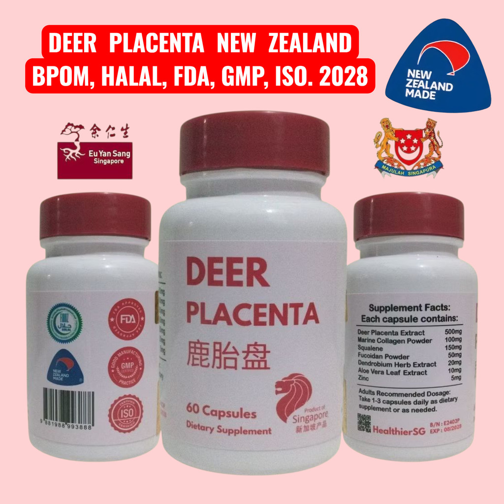 HEALTHIERSG DEER PLACENTA NEW ZEALAND PLASENTA RUSA EIGHTH EDITION ORIGINAL