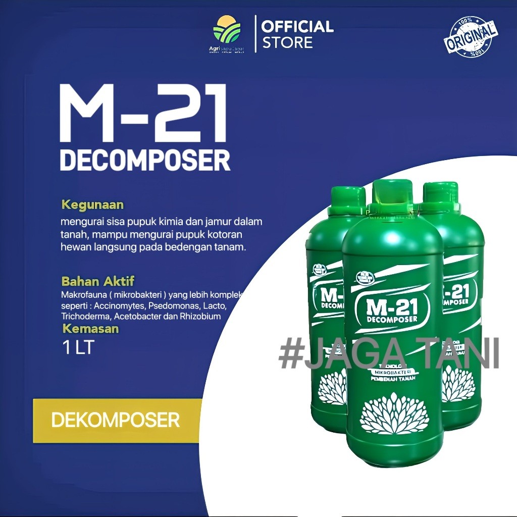 [ ORIGINAL 100% ] M21 DEKOMPOSER 1LT dekomposer hayati