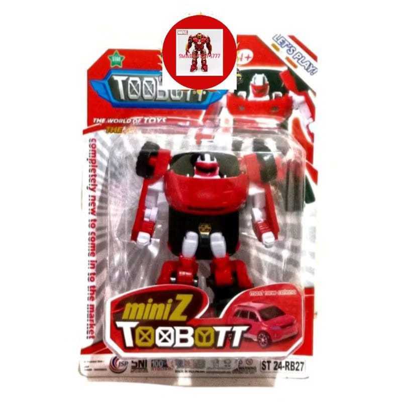 mainan mobil KONTRUKSI bisa berubah menjadi robot / ST 24 RB 33 TOOBOTT 2 DEFORMATION/