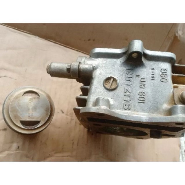 BLOK SEHER BORING BLOCK CYLINDER SET KOMPLIT RING PISTON KIT SMASH 110 LAMA OLD original