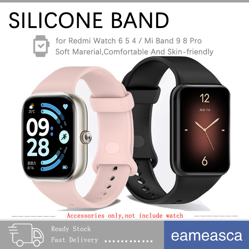 Sport Silicone Strap for Xiaomi Smart Mi Band 9 Pro / Miband 8 Pro Tali Jam Tangan Smartwatch Origin