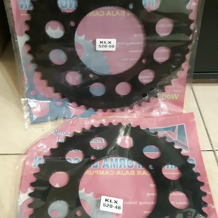 Gear belakang gir blkg klx 150 dtracker 150 520 48 50 VZM Racing - 520 50