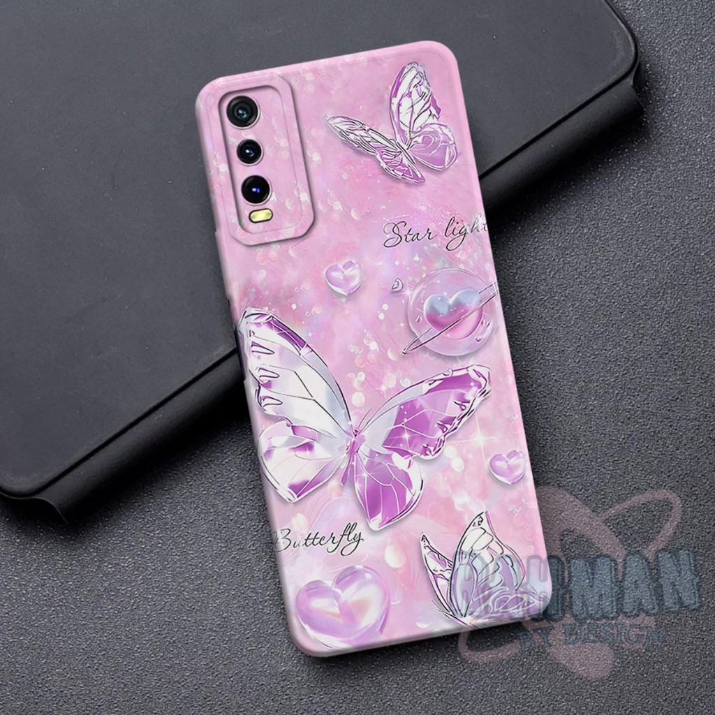 Softcase Vivo Y12s - Vivo Y20 - Vivo Y20s - Bahan karet lentur - Motif Keren - silikon lentur - Casi