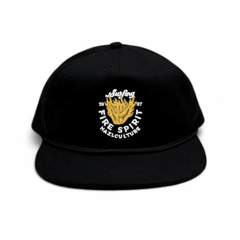 Hazl | Topi Pria Hazl | Topi Classic Hazl Fire Spirit Black