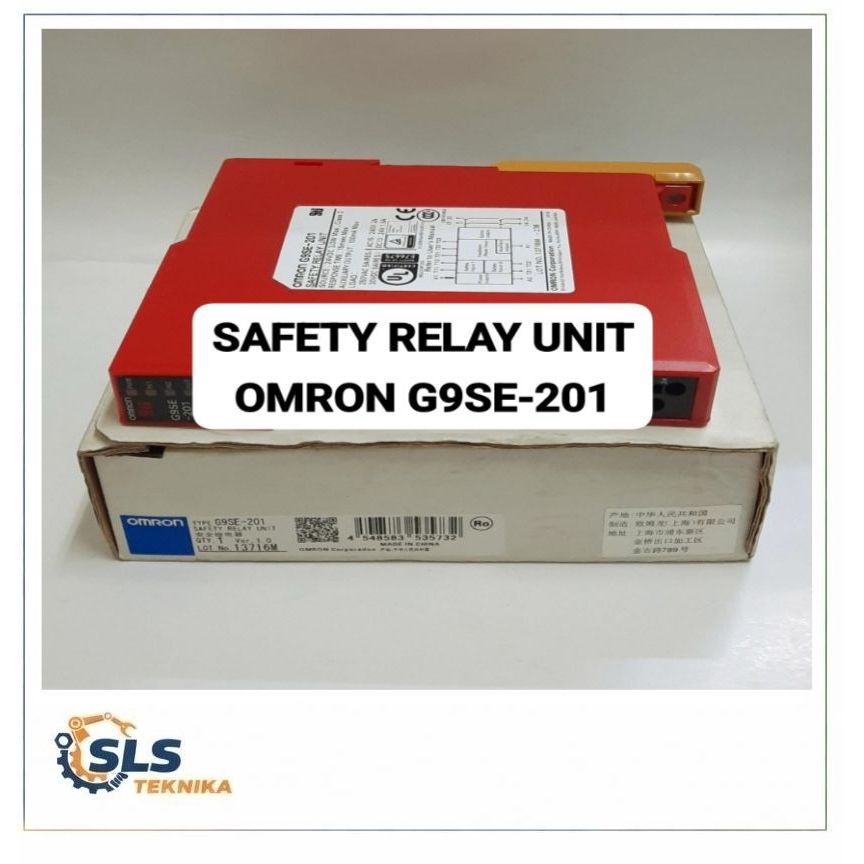 SAFETY RELAY UNIT OMRON G9SE-201