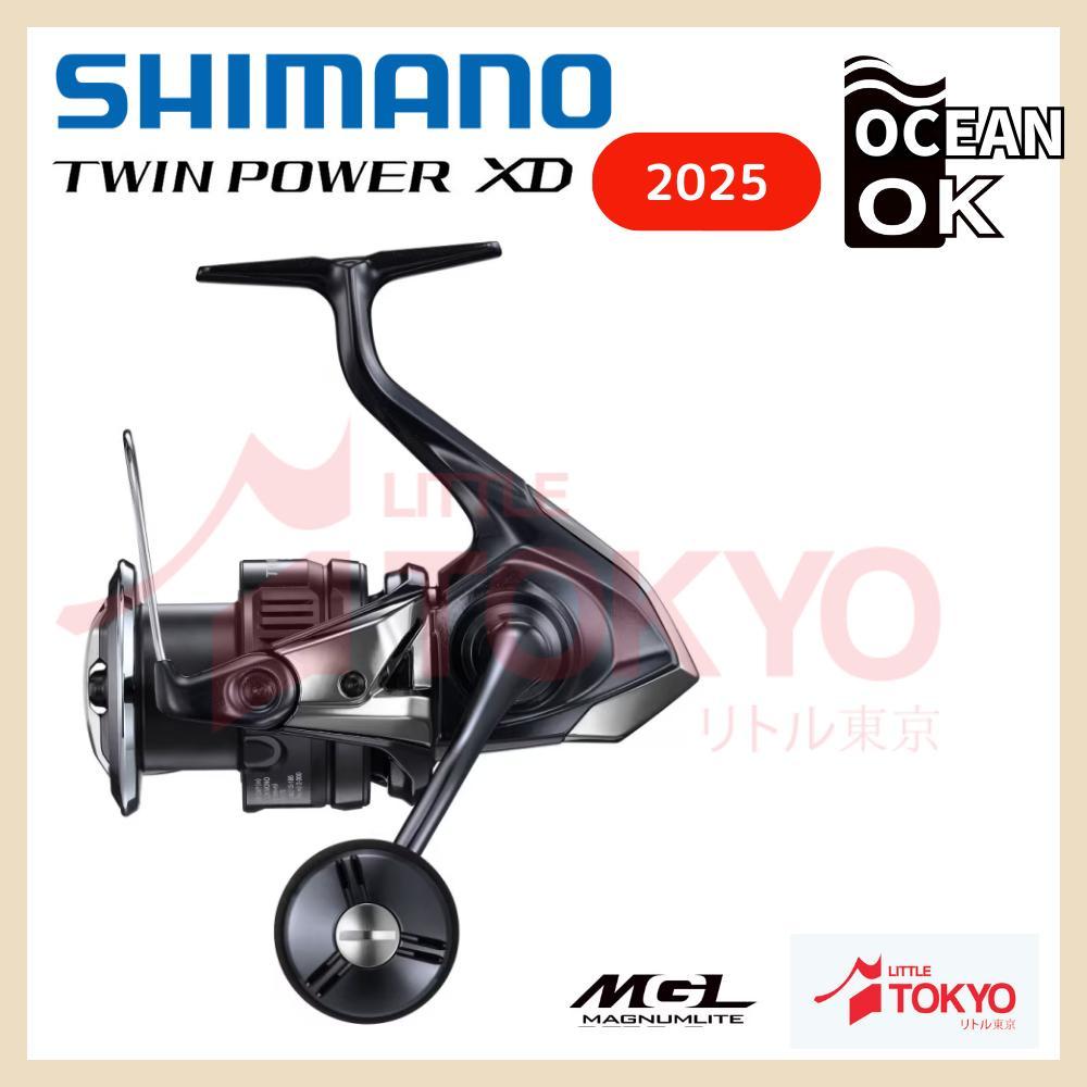 Reel Shimano TWIN POWER XD (2025)  C3000HG C3000XG 4000HG 4000XG 4000PG C5000XG  Original Japan