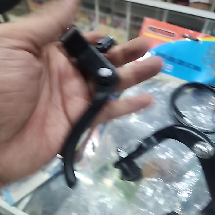 Brake Set Rem Depan Platinum Sepeda Fixie Bmx - Rem Set Fepan Fixie Alloy Platinum Hitam