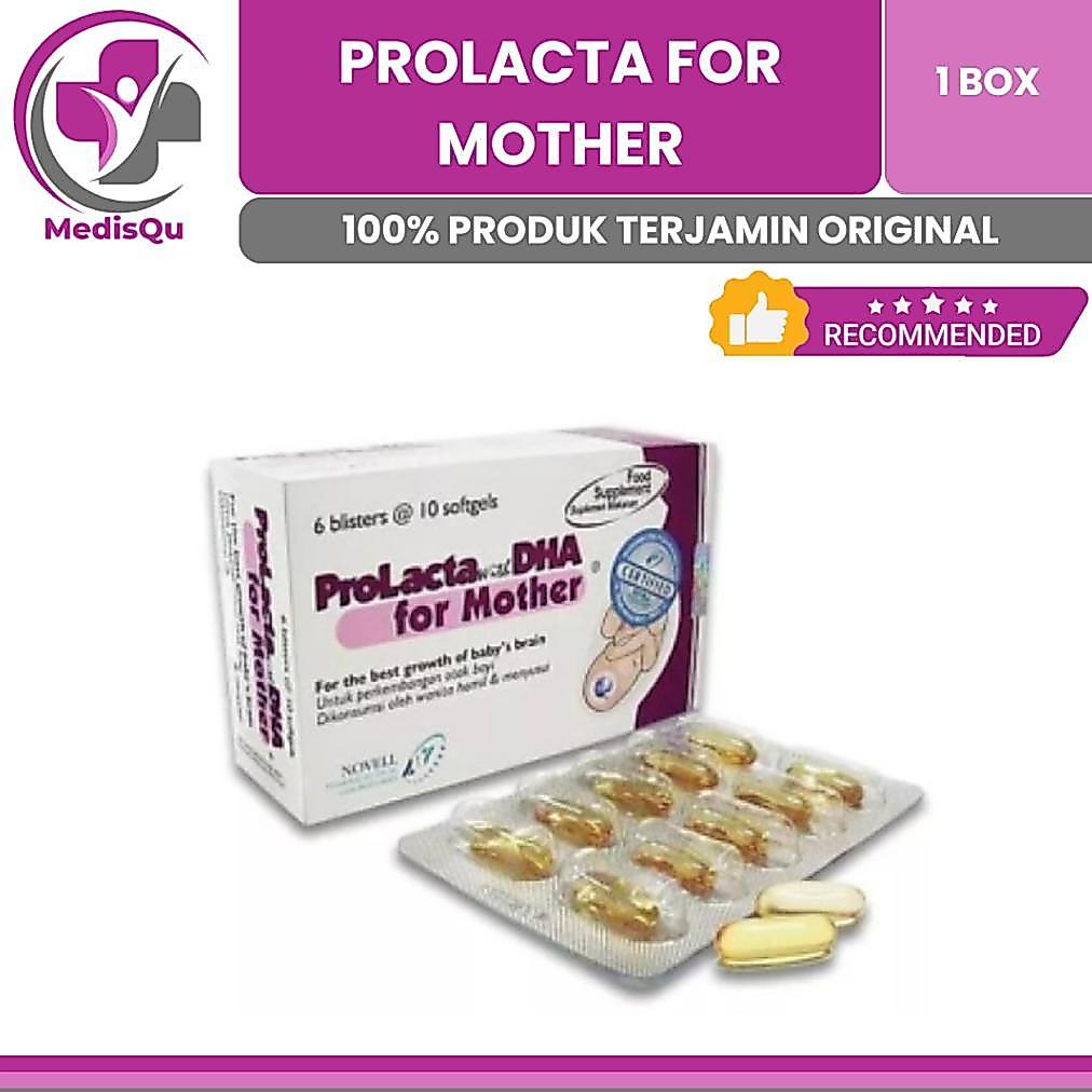 NEW PROLACTA FOR MOTHER | VITAMIN EPA DHA IBU HAMIL, NUTRISI BUMIL DAN BUSUI LENGKAP EPA DHA TINGGI 