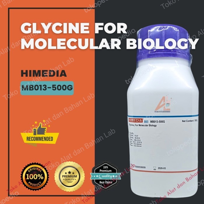Glycine For Molecular Biology Grade - Reagen Lab 500 gr | MB013 | HiMedia