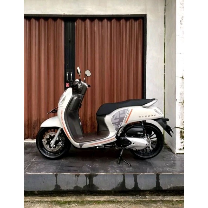 STRIPING SCOOPY 2021- 2023 TRANSPARAN CUSTOM 021 STICKER TRANSPARAN SCOOPY ORIGINAL CUSTOM STICKER T