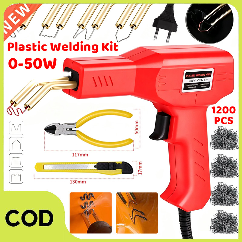 [COD] Plastic Welding Kit/Automotive Plastic Welding Gun/Car Plastic Welding Torch/Vehicle Plastic R