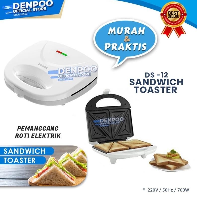 Denpoo Toaster Pemanggang Roti Elektrik