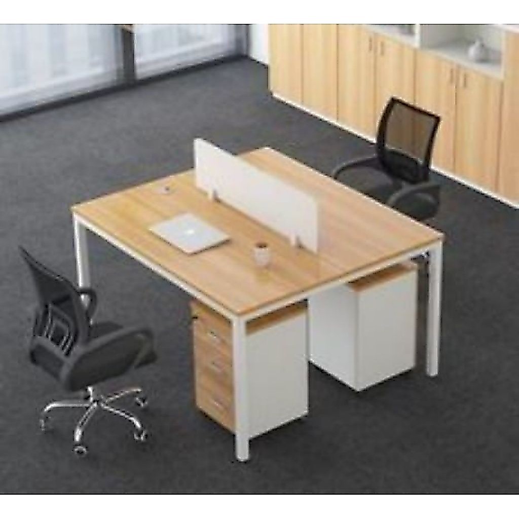 meja staf berhadapan/ meja workstation