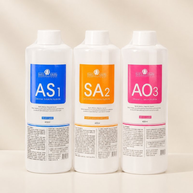 400mL Serum Oxygen Spray Cairan Hydrapeel Facial AS1/SA2/AO3 Mesin Oxygen Spray Hidrasi Wajah