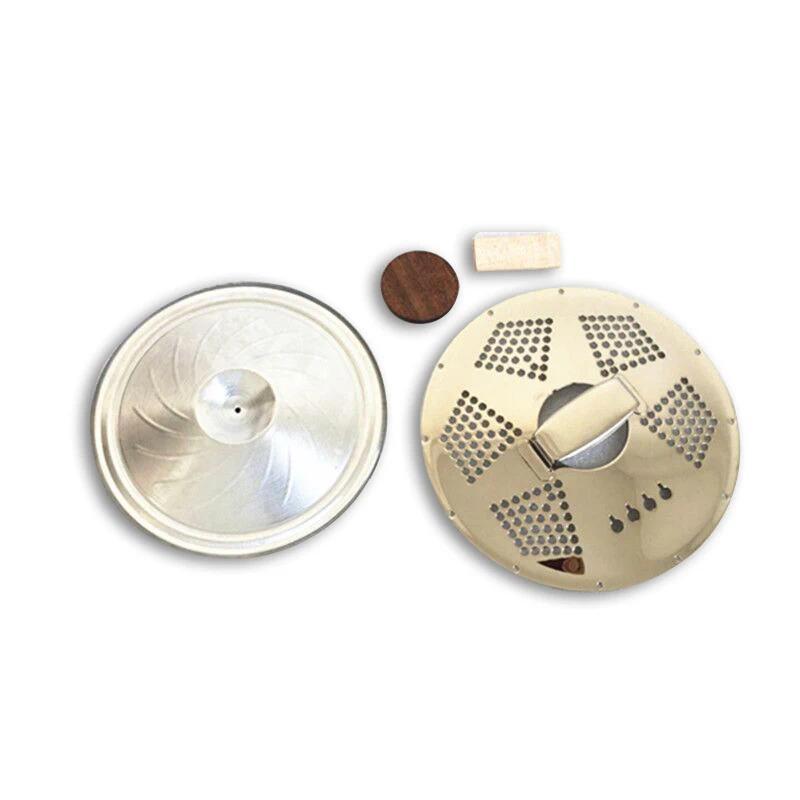 Aiersi Full set single cone resonator ukulele coverplate , cover,cone,bridge and biscute for resonat