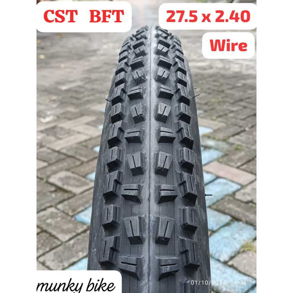 Foto Ban Luar CST BFT wire 27.5 x 2.40 Tapak Lebar Non Foldable not DHF MM