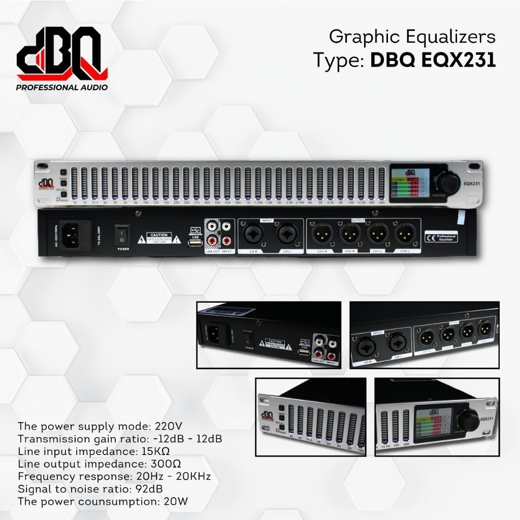 Equalizer 231 Digital DBQ - Equalizer Digital DBQ