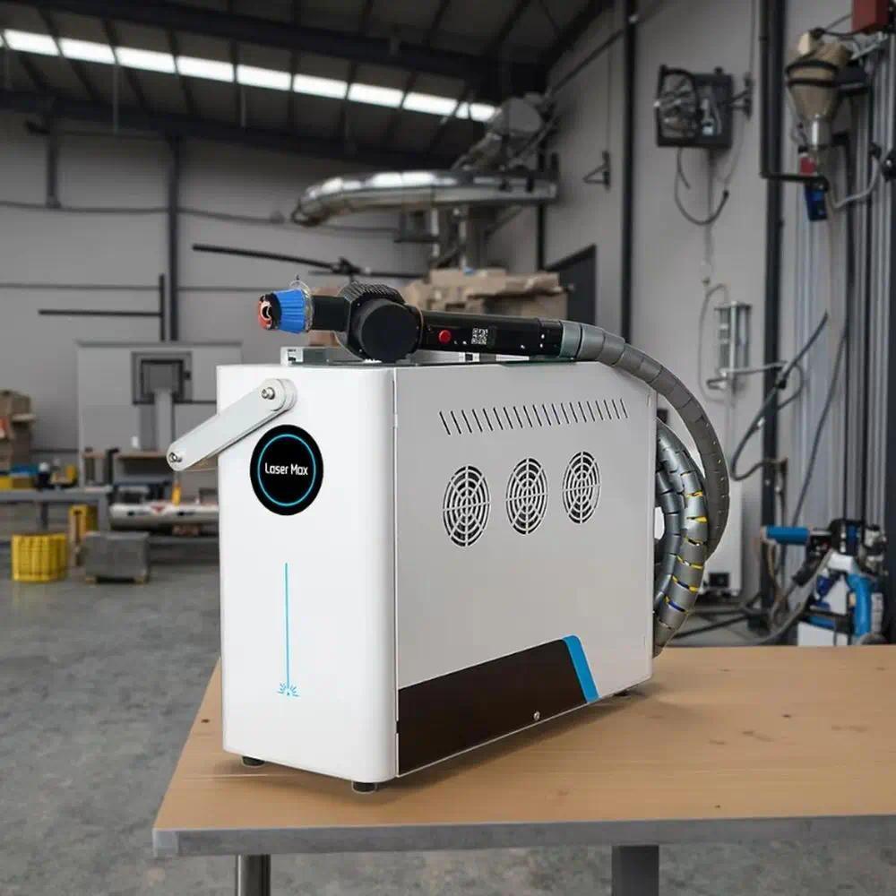 LM 300w Pulse Laser rust Removal Machine Portable Laser Cleaner for Metal rust Cleaning Hand Held La