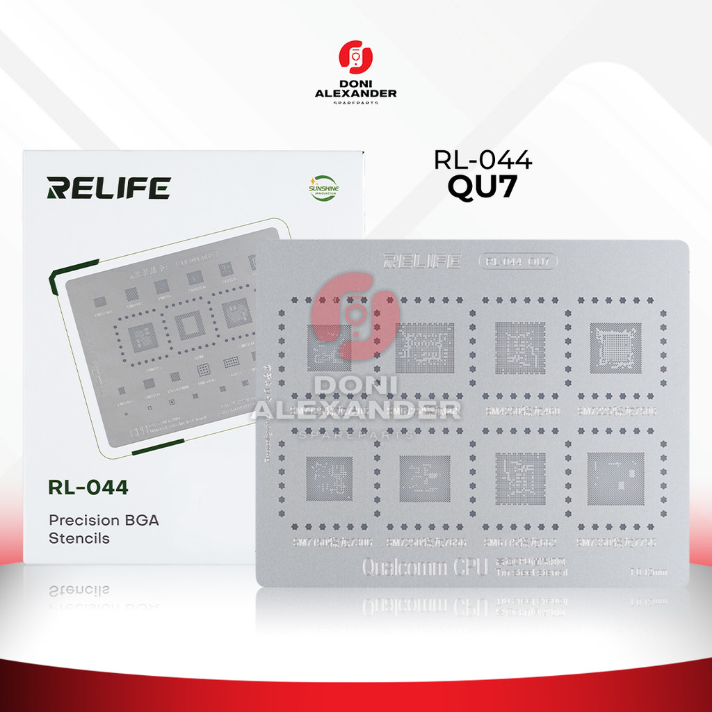 STENCILS CETAKAN IC BGA RELIFE RL044 RL-044
