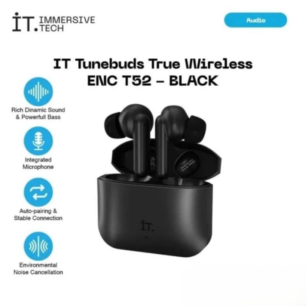 IT TUNEBUDS TRUE WIRELESS T52