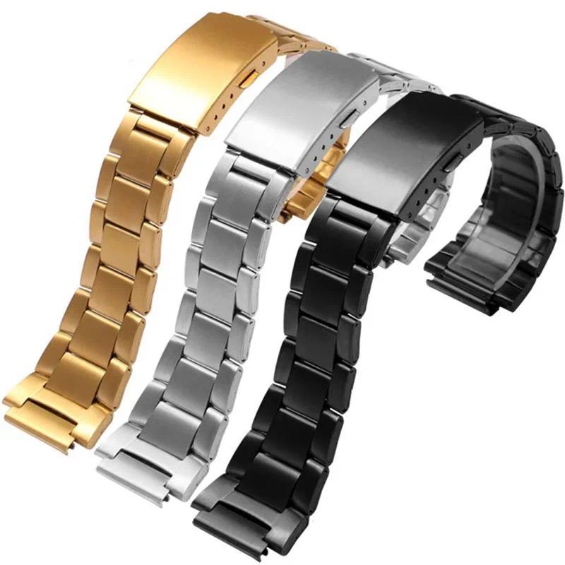 For Casio W-212HD W-218H W-218HD-1A SGW-300H/400 Series Strap Accessories 18mm Wat Band Fog Buckle B