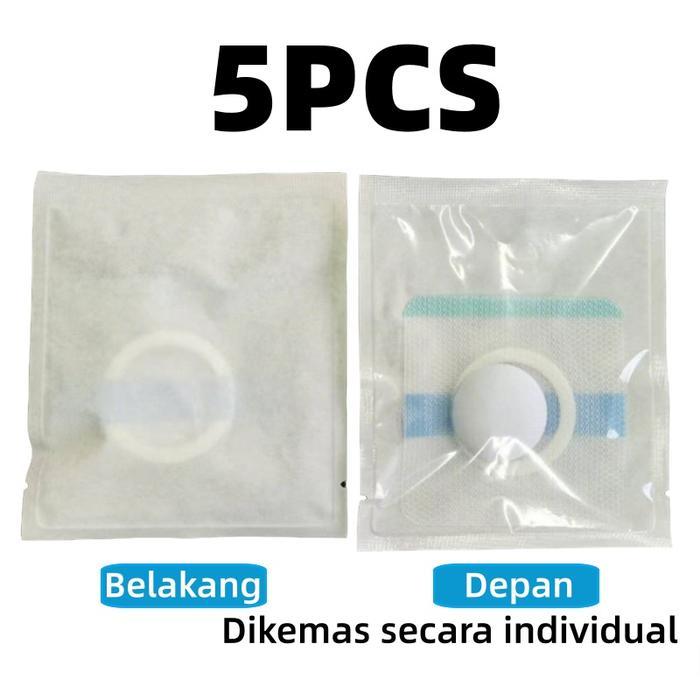 5Pcs Penutup Pusar Bayi Bodong /Koyo Herbal Hernia Bayi Anak/ Sabuk Terapi Pusar Bayi / Patch Anti P