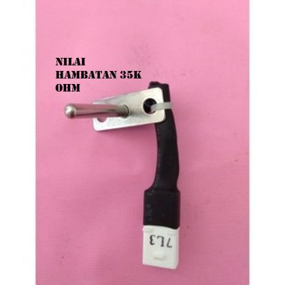 Sensor NTC Thermistor Termis Sensor Suhu Mesin Cuci Inverter LG Front Loading WD-K1212RD6 WD-T1212MR