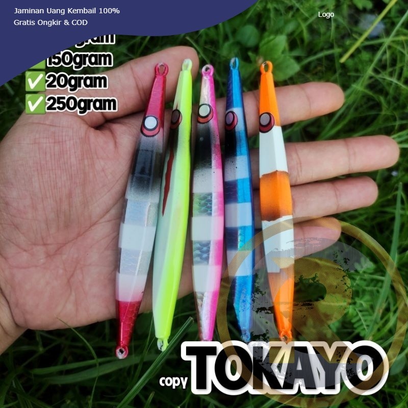 RC METAL JIG copy TOKAYO (umpan jigging) by MR JIG