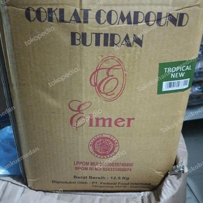 Elmer coklat butir repack - 1 kg