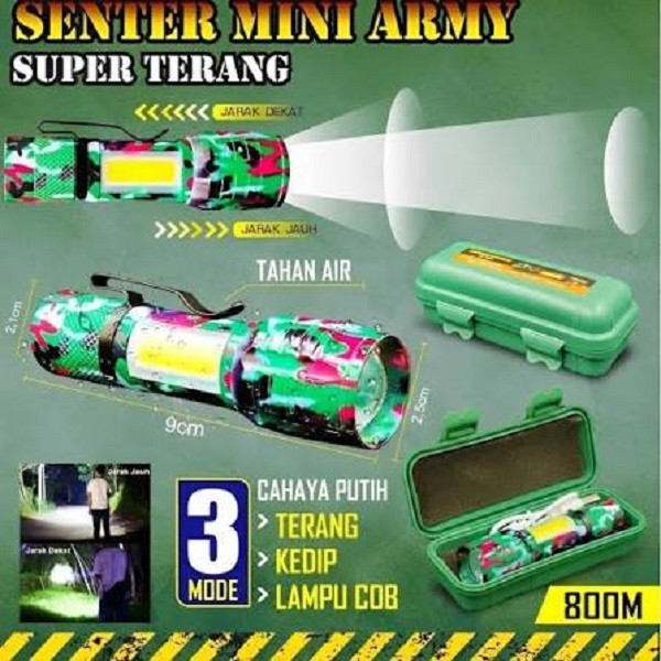 SENTER SWAT ZOOM MITSUYAMA MS-1233 | Senter Tangan Swat Zoom Mitsuyama MS-1233