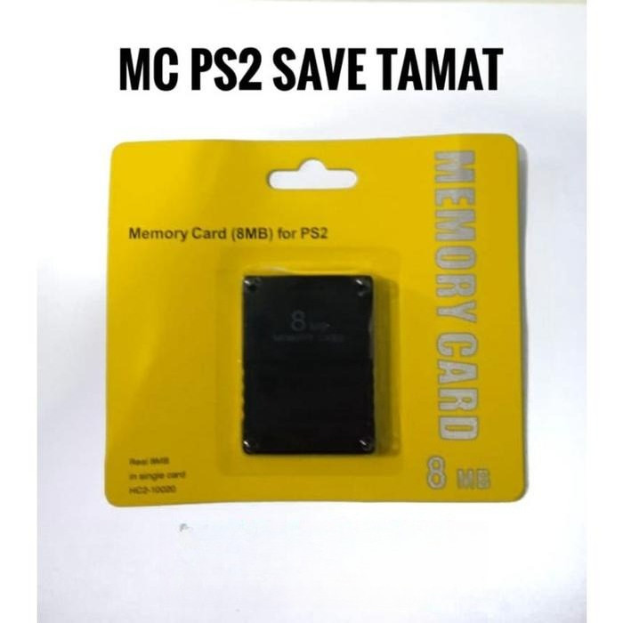 MC PS2 8MB SAVE TAMAT / MC SAVE TAMAT PS2