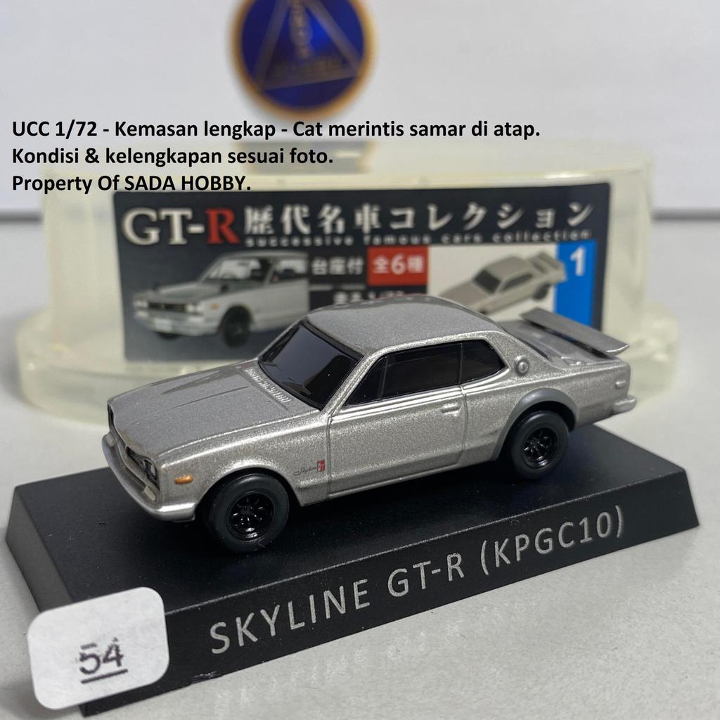 UCC 1/72 Nissan Skyline GTR Hakosuka Silver Fullset