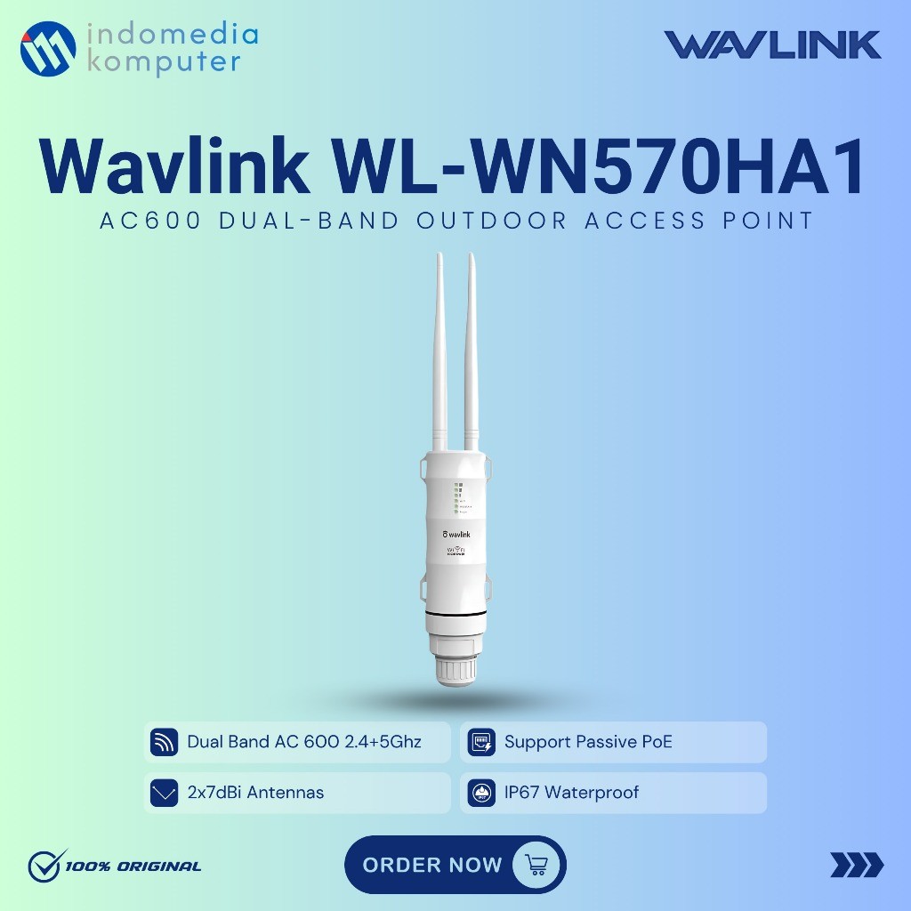 Wavlink Wifi Extender Outdoor AC600 (AERIAL) Wifi Extender Outdoor Wavlink AC600 Wavlink AC600  Wifi