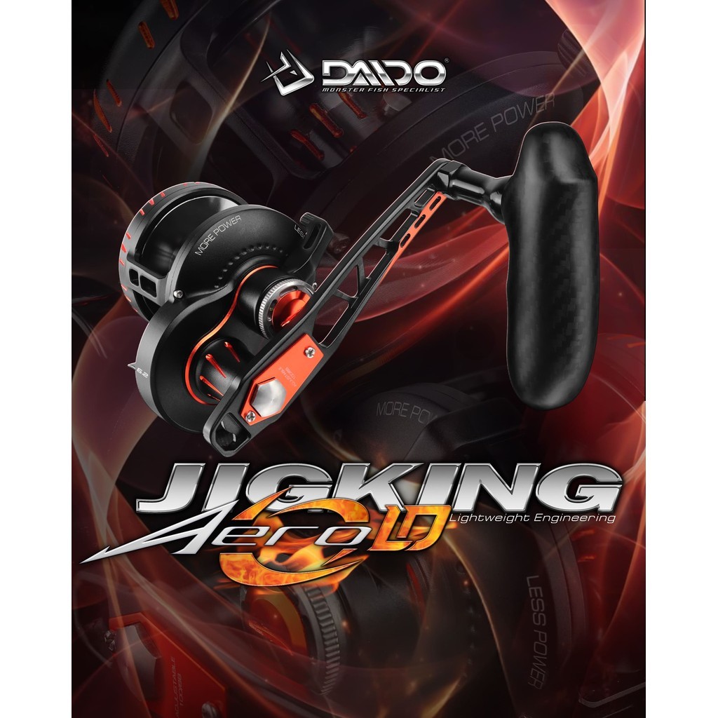 Daido - Reel Overhead Jigking Aero LD - Best Reel Pancing OH Jigging Dasaran Saltwater