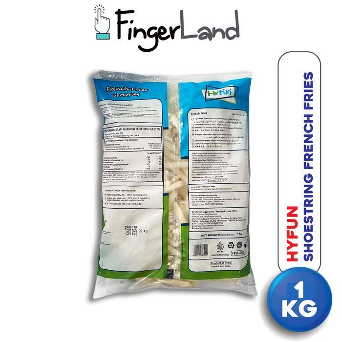 HYFUN French Fries Shoestring 1 KG Kentang Goreng