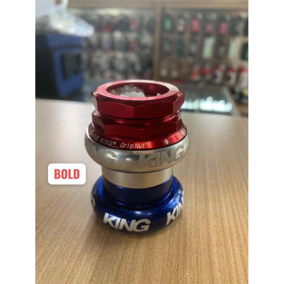 Headset Chris King Gripnut - Patriot - BOLD