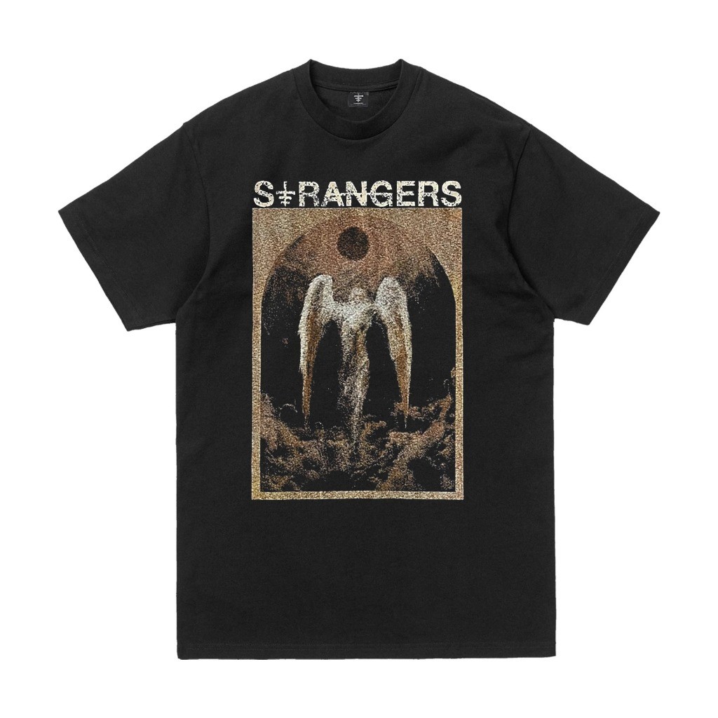 ORIGINAL T SHIRT STRANGERS - SERAPH RELEASE BY BAND