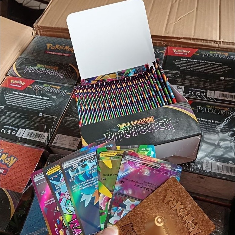 kartu Brewek / Pokemon Brewek murah / Booster Box Segel Kartu Pokemon TCG Mega Evolution Pitch Black