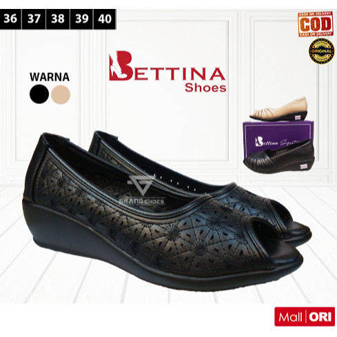 BETTINA BC 483 Sepatu Slide Phylon Heels Casual Wanita Perempuan Dewasa Kantor ORIGINAL