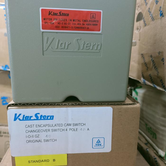 COS/Ohm Saklar 4pole 40A Klar Stern