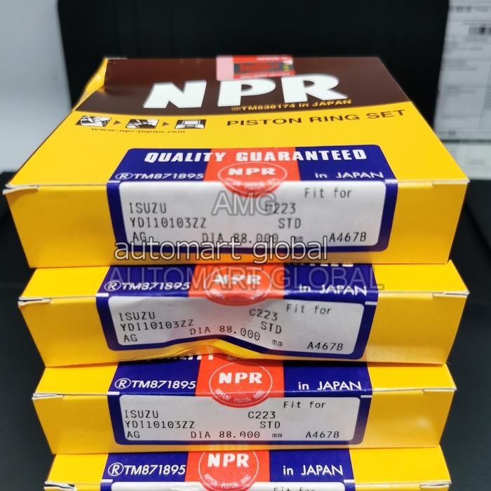 ring piston panther 2.3 c223 npr japan Best