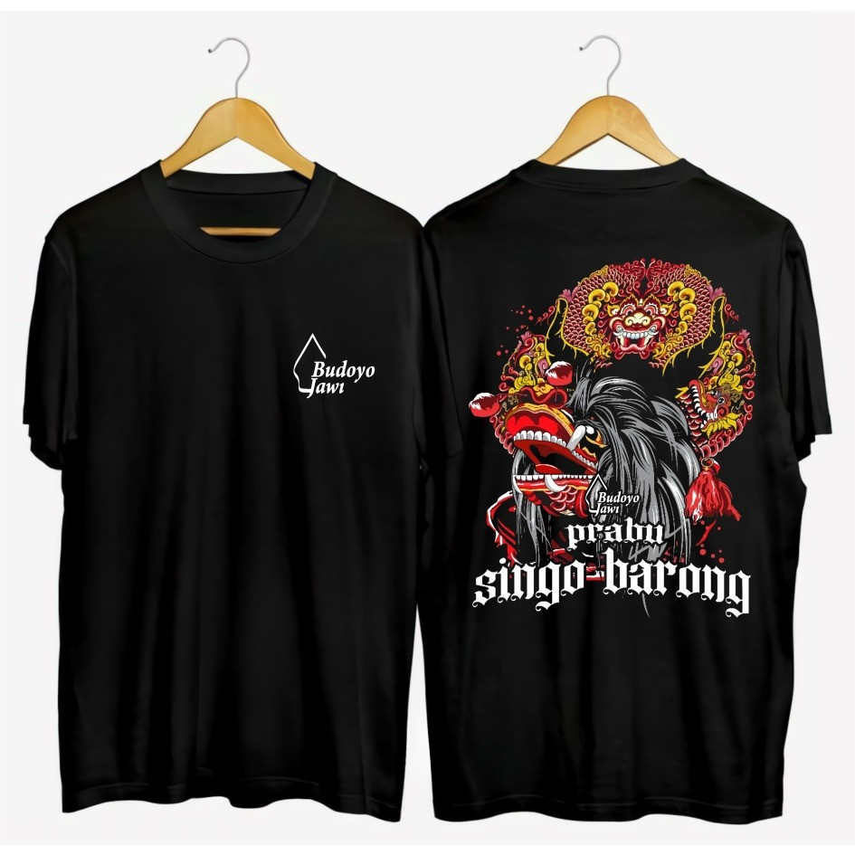 Kaos Jaranan Budoyo Jawi Baju Jaranan Barong Budoyo Jawi Distro Bahan Katun Premium Kaos Singo Baron
